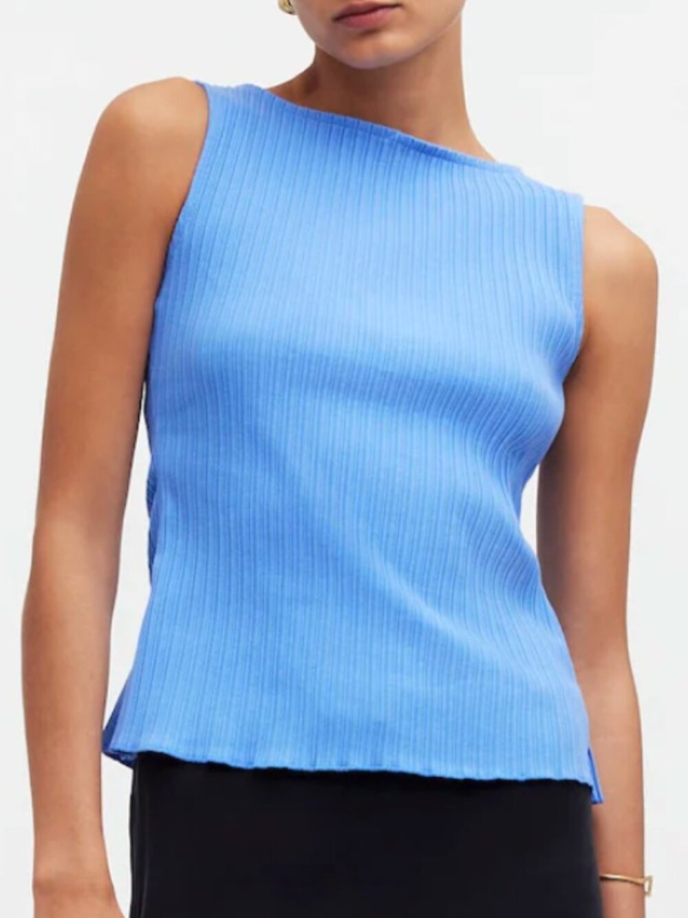 Madewell Ribbed Boatneck Tank